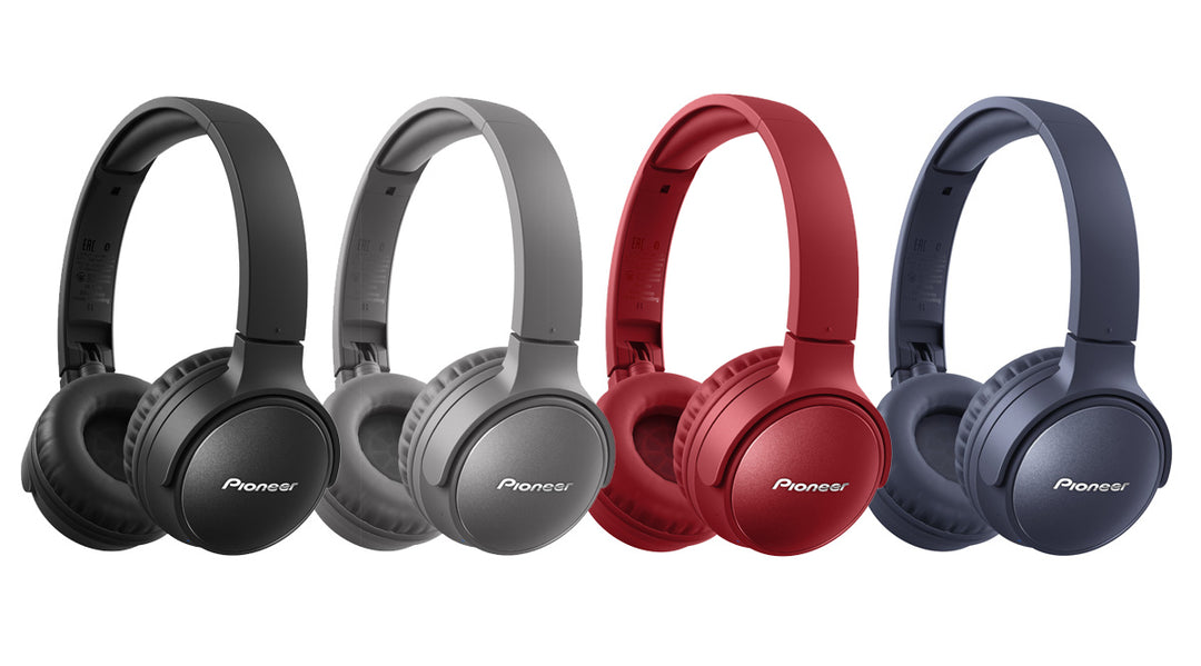 Pioneer SE-S6BN Cuffie Bluetooth con Riduzione del Rumore (Blu)