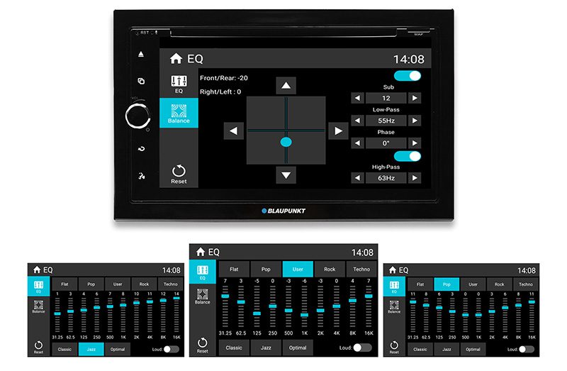 Blaupunkt Copenhagen 700 con CarPlay, Android, DAB+ e Bluetooth