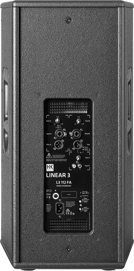HK Audio Linear 3 112FA Active Speaker (Full Range)