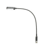 Adam Hall Stands SLED 1 ULTRA BNC - BNC svanehalslampe med 4 COB-LED'er