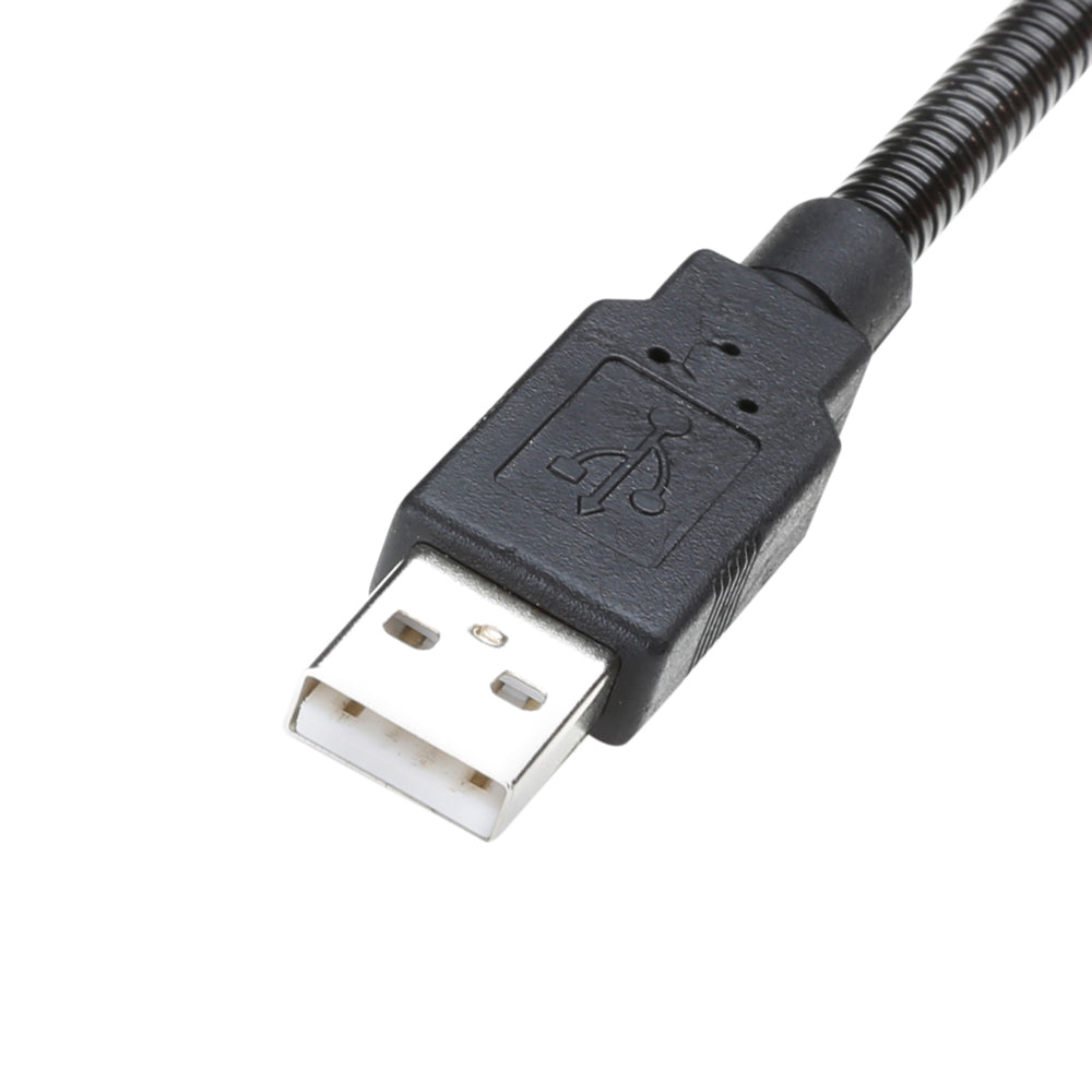 Adam Hall Stands SLED 1 ULTRA USB C - Lampada a collo di cigno, connettore USB, 4 COB-LED e colori opzionali