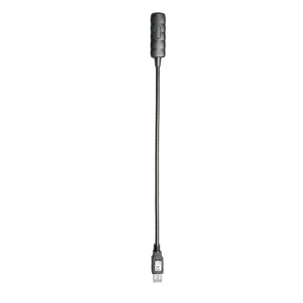 Adam Hall Stands SLED 1 ULTRA USB - svanehalslampe, USB-stik, 4 COB-LED’er