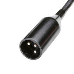 Adam Hall Stands SLED 1 ULTRA XLR 3 - Lampada a collo di cigno XLR a 3 poli con 4 COB-LED