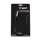 Adam Hall Stands SLED 1 ULTRA XLR 3 - 3-polet XLR svanehalslampe med 4 COB-LED'er