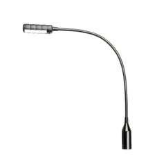 Adam Hall Stands SLED 1 ULTRA XLR 4 - lampada a collo di cigno XLR a 4 poli con 4 COB-LED’er