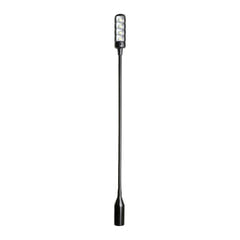 Adam Hall Stands SLED 1 ULTRA XLR 4 - lampada a collo di cigno XLR a 4 poli con 4 COB-LED’er