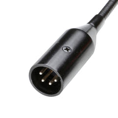 Adam Hall Stands SLED 1 ULTRA XLR 4 - lampada a collo di cigno XLR a 4 poli con 4 COB-LED’er