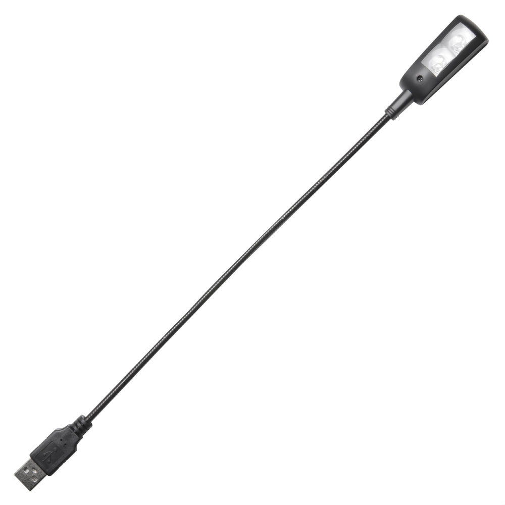 Adam Hall Stands SLED 1 USB PRO - Lampada a collo di cigno USB con 2 LED