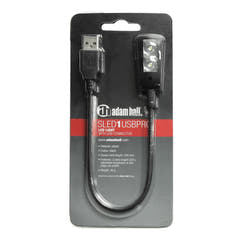 Adam Hall Stands SLED 1 USB PRO - Lampada a collo di cigno USB con 2 LED