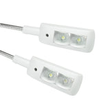 Adam Hall Stands SLED 2 PRO W - LED-lys til nodestativ, hvid