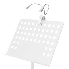 Adam Hall Stands SLED 2 PRO W - luce LED per leggio, bianca