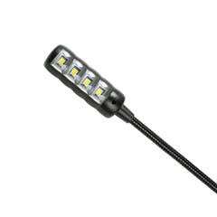 Adam Hall Stands SLED 2 ULTRA USB - Lampada LED con doppio collo di cigno e connettore USB