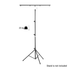 Adam Hall Stands SLS 6 CB - Supporto luci a T-bar con spigot TV da 16 mm