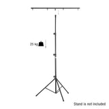 Adam Hall Stands SLS 6 CB - Lysstativ T-bar med 16 mm TV-spigot