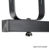 Adam Hall Stands SLTS 017 CB - Lysstativ T-bøjle med 28 mm TV-spigot