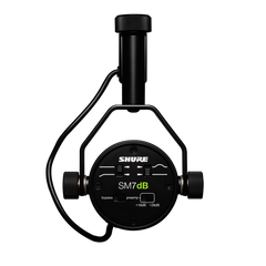 Shure SM7dB Microfono Dinamico Attivo per Podcast
