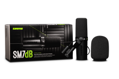 Shure SM7dB Microfono Dinamico Attivo per Podcast