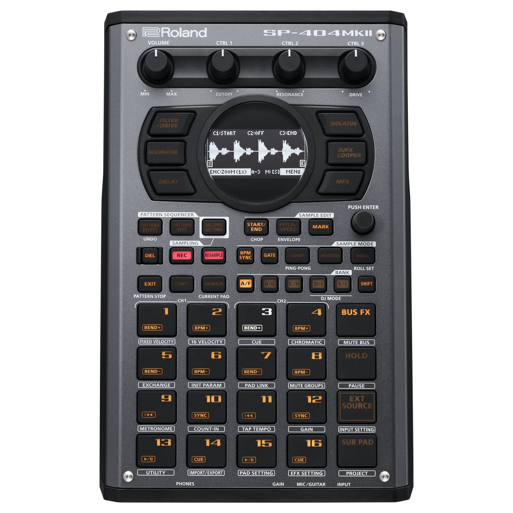 Roland SP-404MKII Campionatore Lineare a Onde