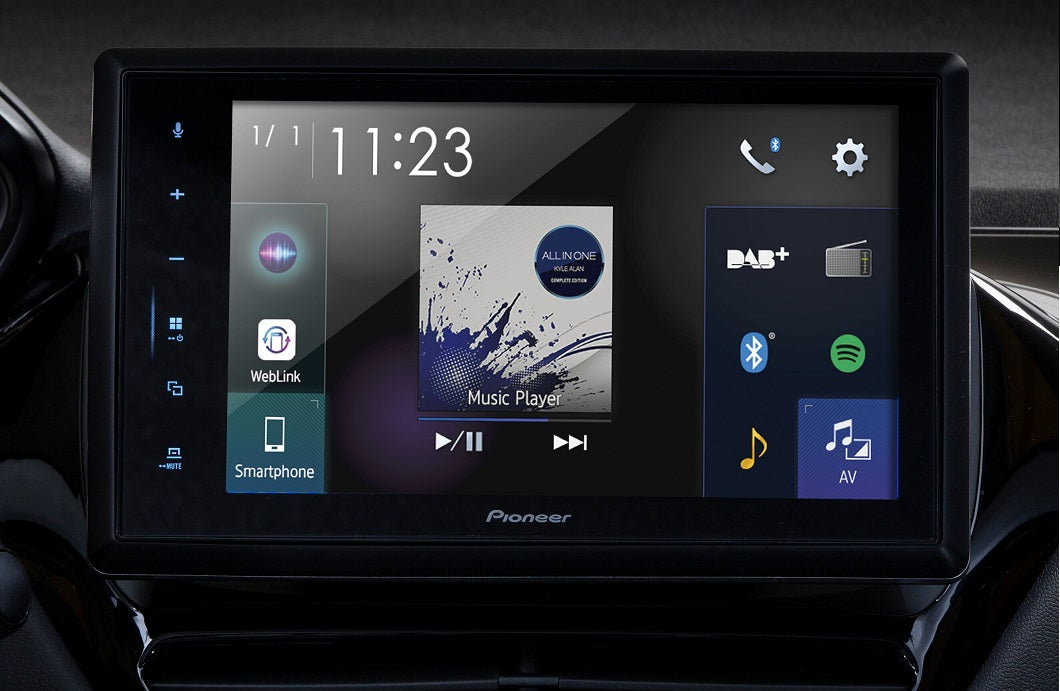 Pioneer SPH-EVO82DAB-208 Apple CarPlay per Peugeot 208/2008