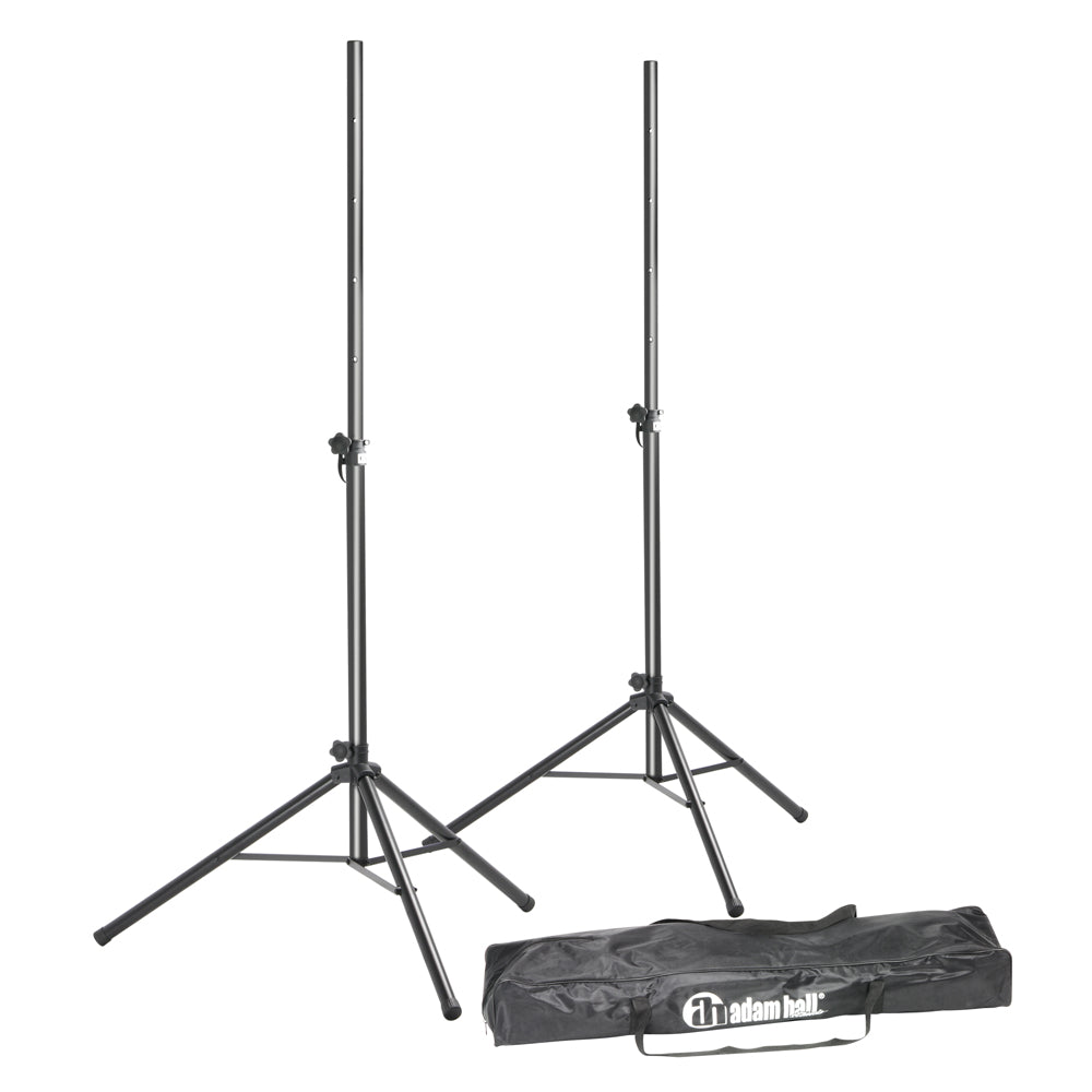 Adam Hall Stands SPS 023 SET - Set di supporti per altoparlanti: 2 supporti per altoparlanti con borsa