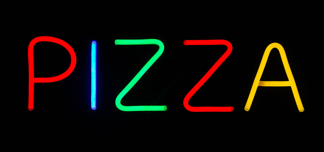 Insegna al Neon "Pizza" (60cm)
