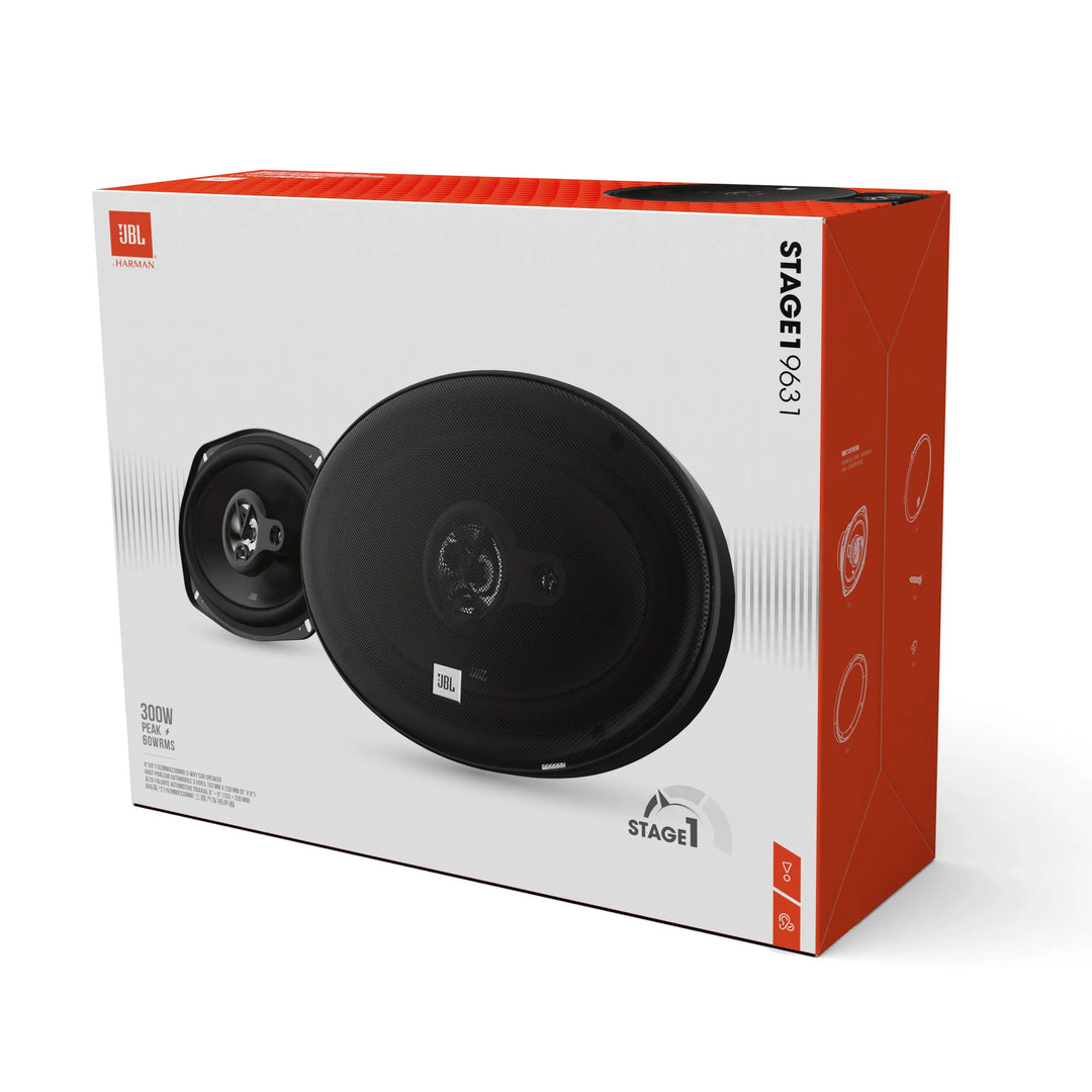 Altoparlanti per auto JBL Stage1 9631 6x9" a 3 vie