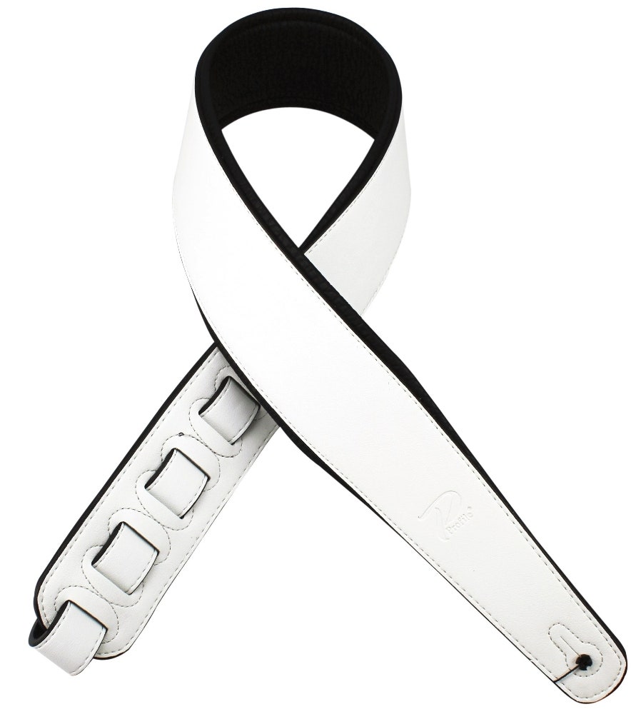 Profile STB-WH Cinghia in pelle per abbigliamento White