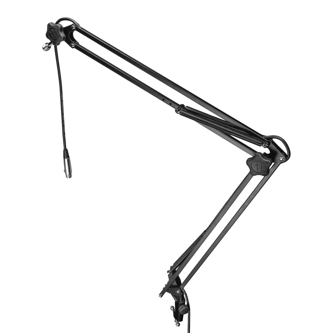 Adam Hall Stands S TBA 01 - Braccio per microfono da tavolo con cavo XLR integrato