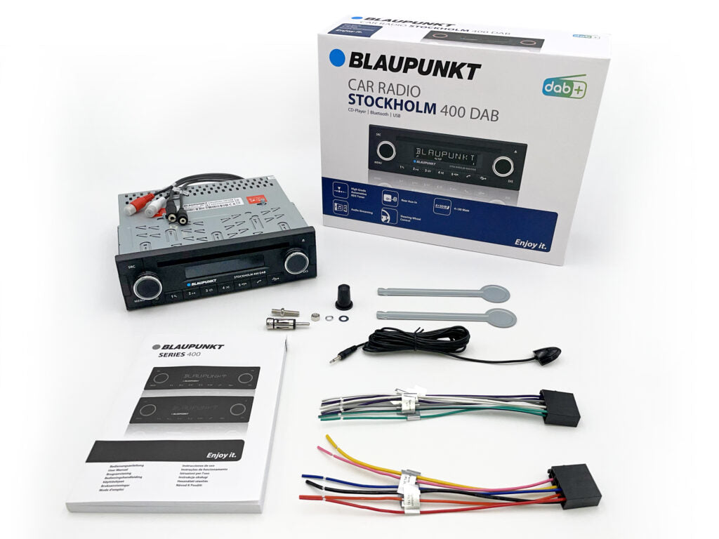Blaupunkt Stockholm 400 Autoradio con DAB, FM e Bluetooth