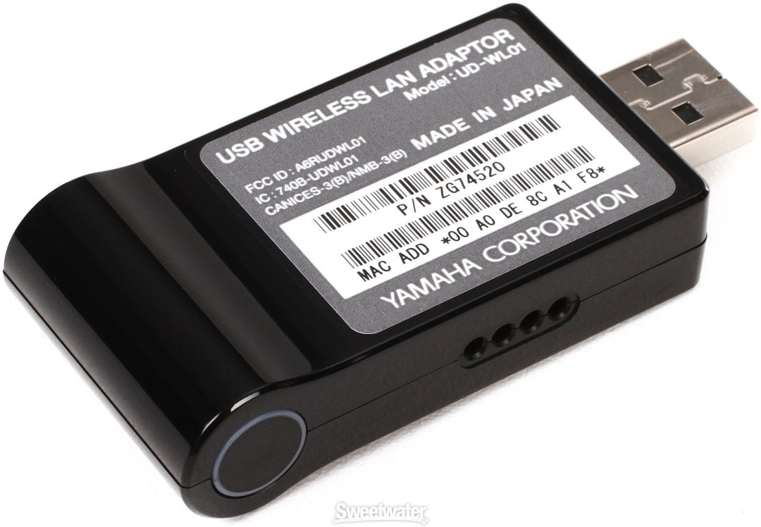Yamaha UD-WL01 USB WIRELESS LAN ADAPTOR - Black