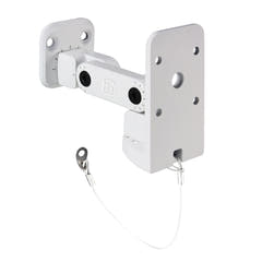 Adam Hall Stands SUWMB 10 W - Supporto da parete universale per altoparlanti fino a 10 kg, bianco