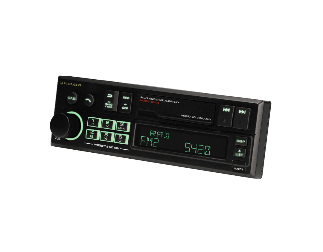 Pioneer SXT-C10PS Autoradio retrò con DAB+ e Bluetooth