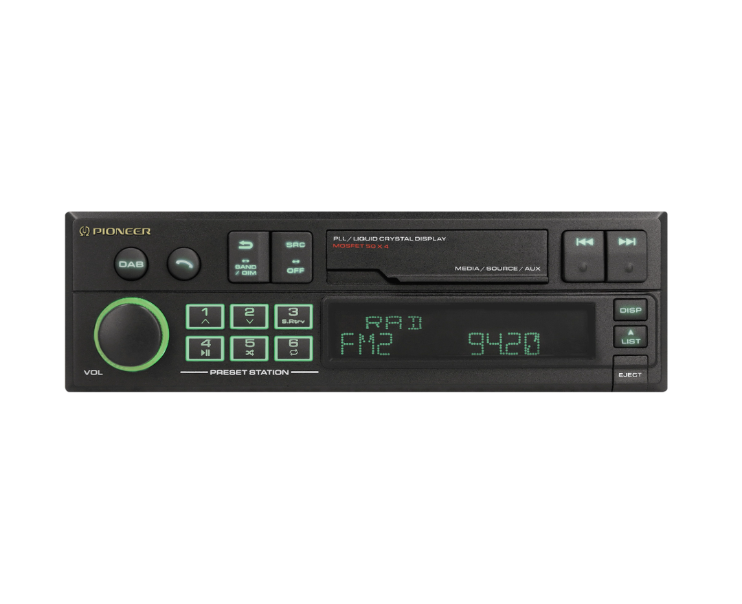 Pioneer SXT-C10PS Autoradio retrò con DAB+ e Bluetooth