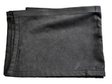 Molton con Velcro (10m x 100cm, Nero)