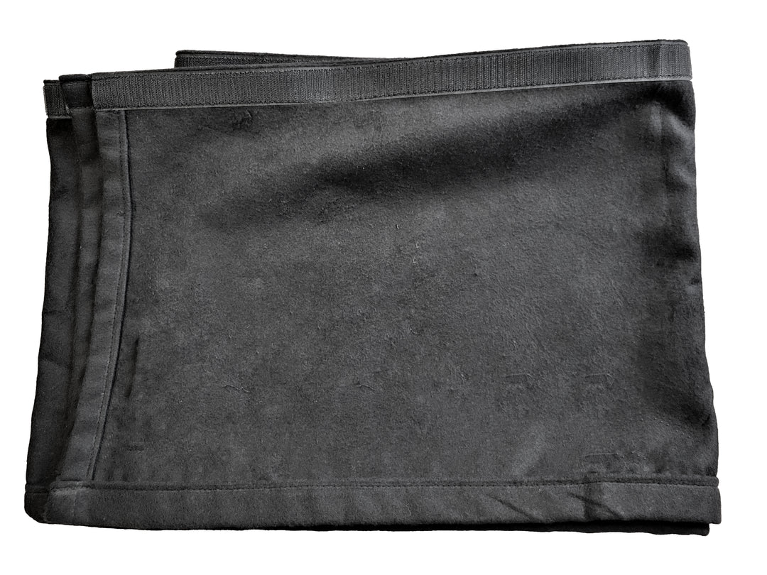 Molton con Velcro (4m x 100cm, Nero)