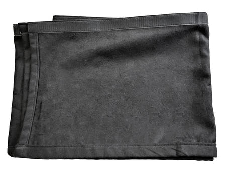 Molton con Velcro (8m x 60cm, Nero)