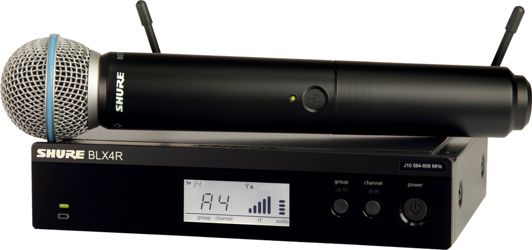 Shure BLX24RE/B58-K3E Sistema Microfonico Wireless (Beta58)