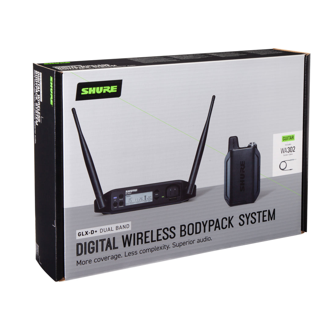 Shure GLXD14+ Sistema wireless (Bodypack)