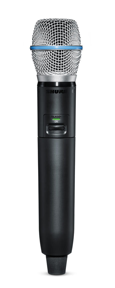 Shure GLXD2+ BETA87A Microfono wireless