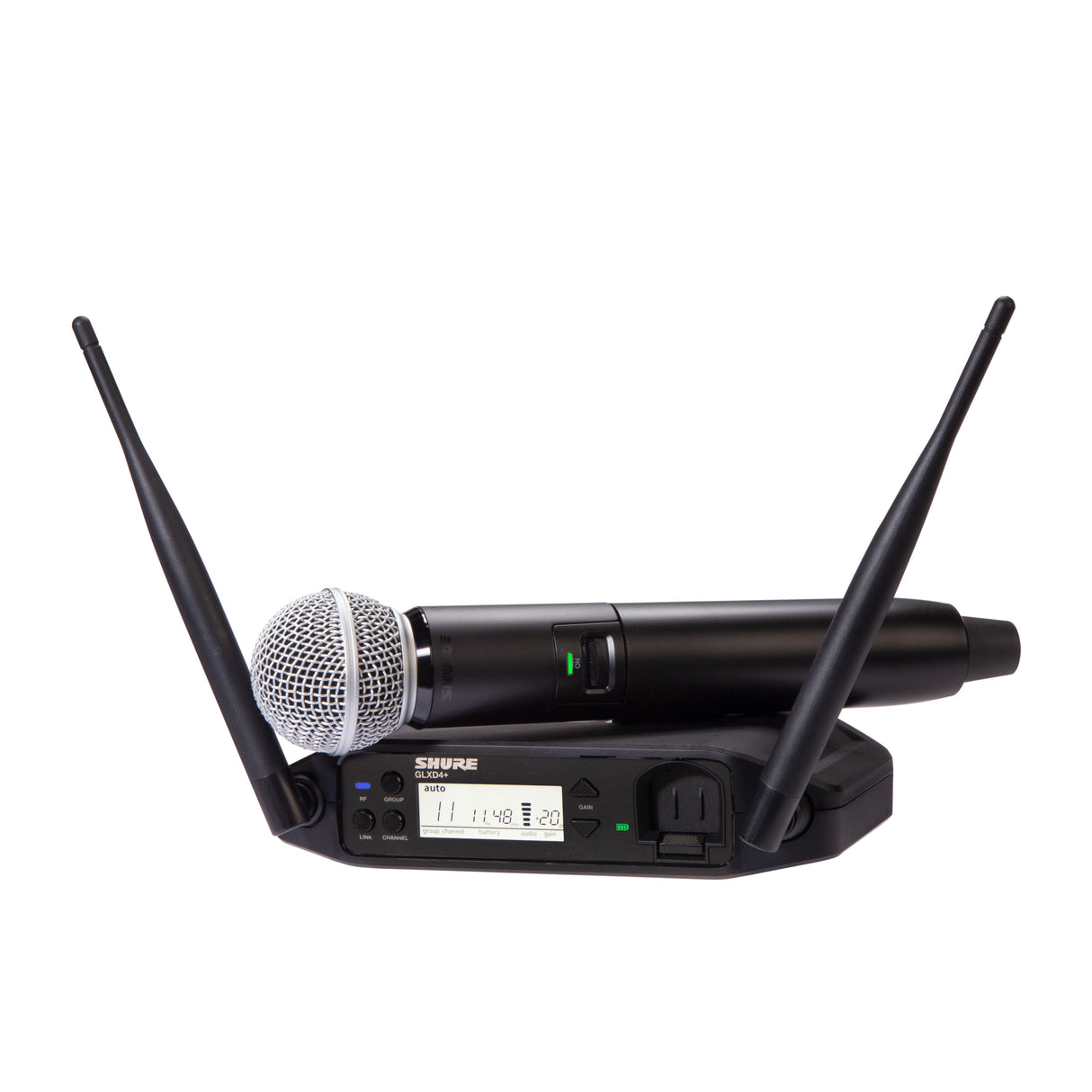 Shure GLXD24+ SM58 Wireless Microphone System