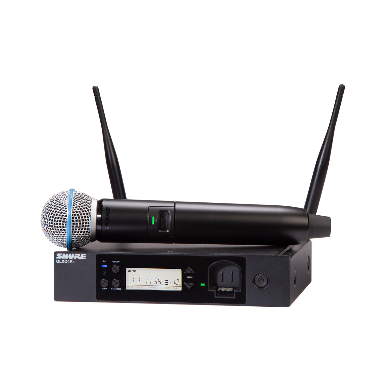 Shure GLXD24R+ BETA58A Sistema microfono wireless a rack