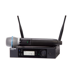 Shure GLXD24R+ BETA87A Sistema microfono wireless a rack