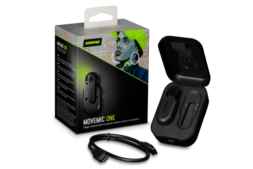 Shure MoveMic One Bluetooth Microfoni (1 Microfoni)