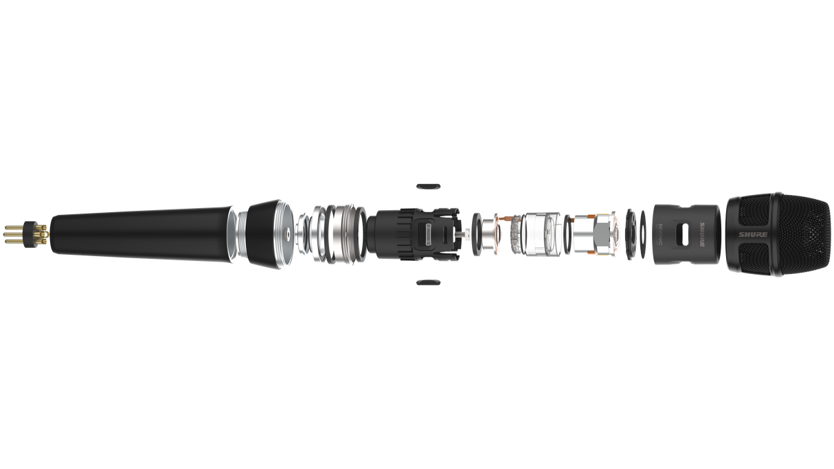 Shure NXN8/S Nexadyne Dynamic Microphone (Super-clean, Black)