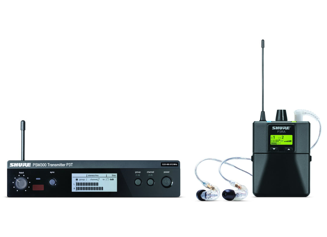 Shure PSM300 SE215 - Sistema In-ear (H20)