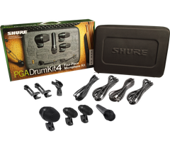Shure PGA Drumkit 4 Pacchetto Microfoni per Batteria