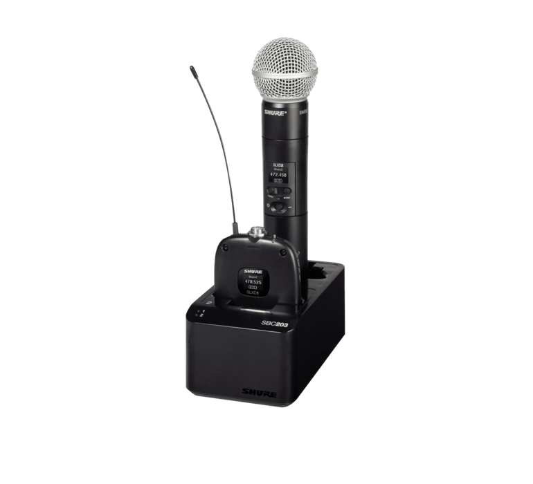 Shure SBC203-E SLXD Caricabatterie