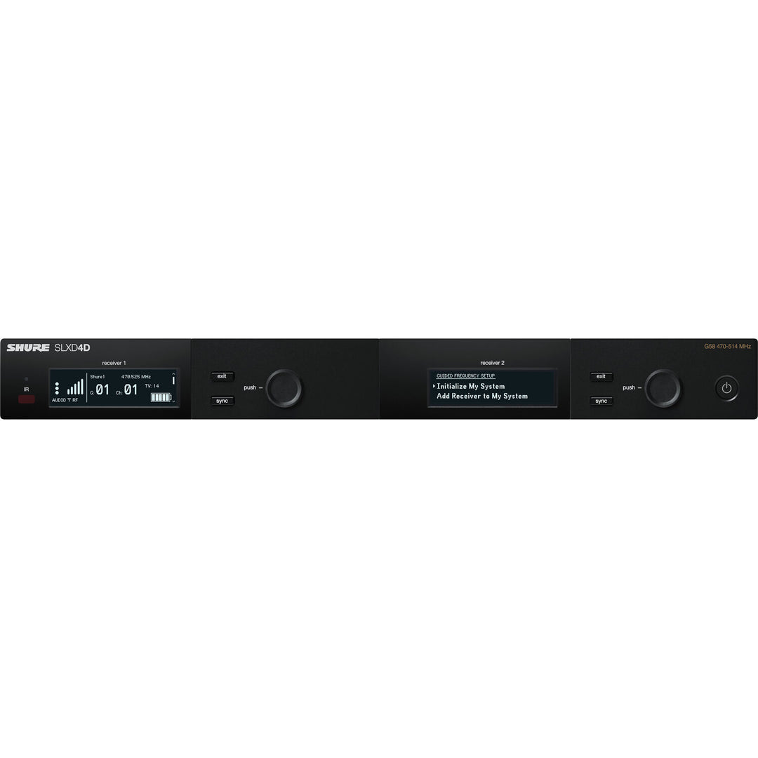Shure SLXD24DE/SM58-J53 Sistema Microfono Wireless (562-606Mhz)
