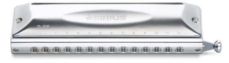 Suzuki Sirius S-56C - 14 huls kromatisk mundharmonika.