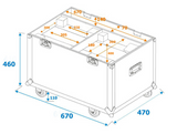 Atomic Flightcase for Atomic Pro LED Beam100